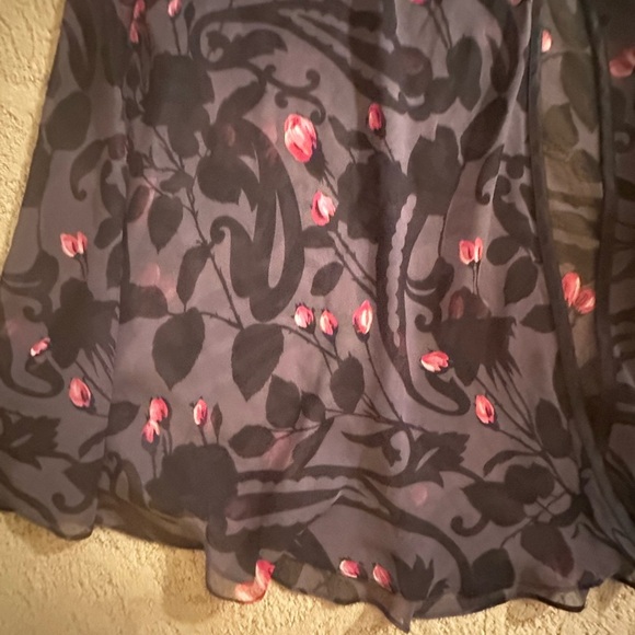 Victoria's Secret Purple and Red Maxi Sundress V-Neck Sleeveless - Picture 2 of 11